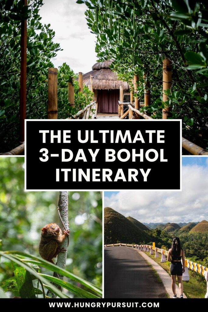 Ultimate 3-day Bohol Itinerary