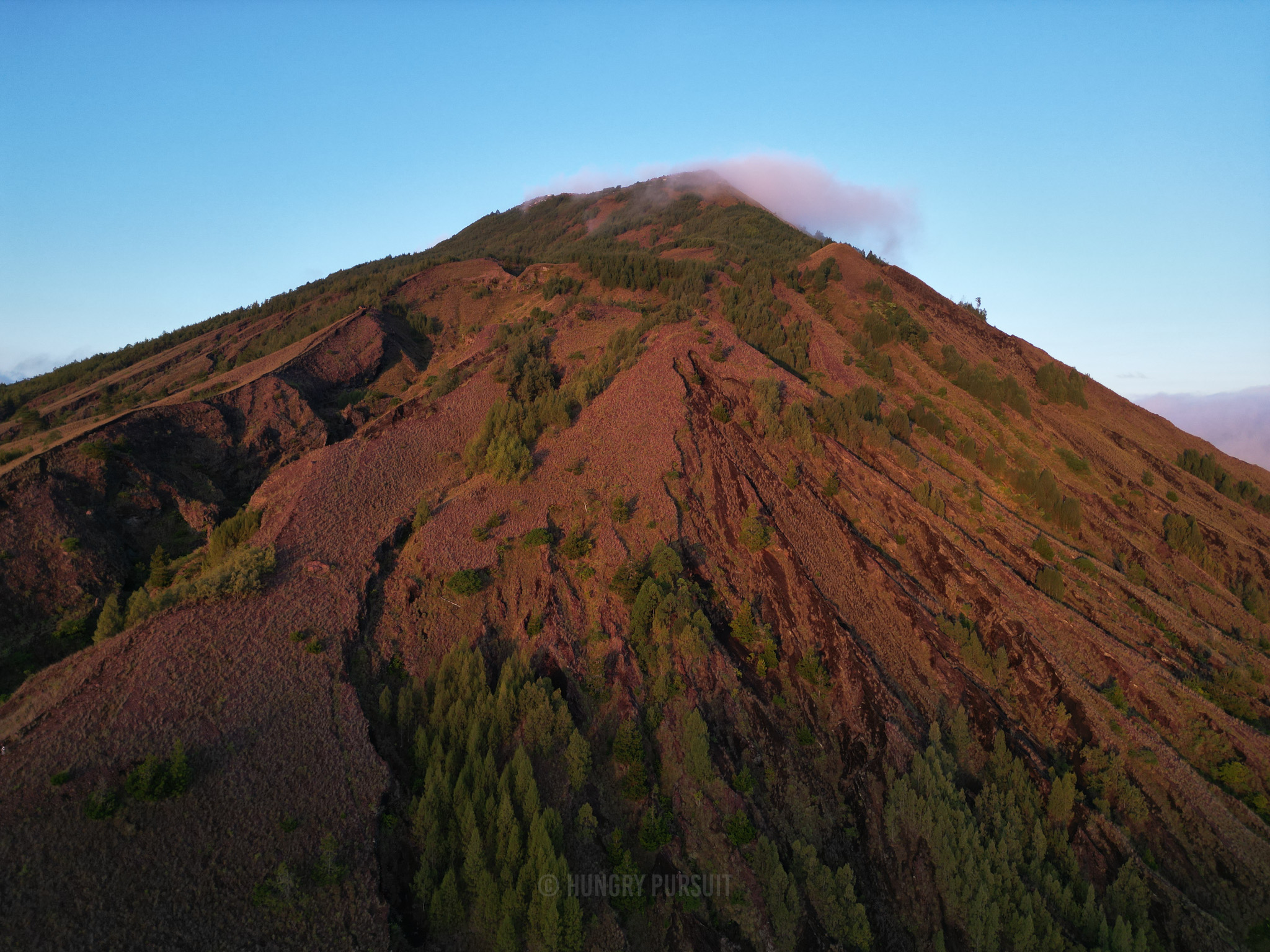 Mount Batur Jeep Tour- Drone Shot