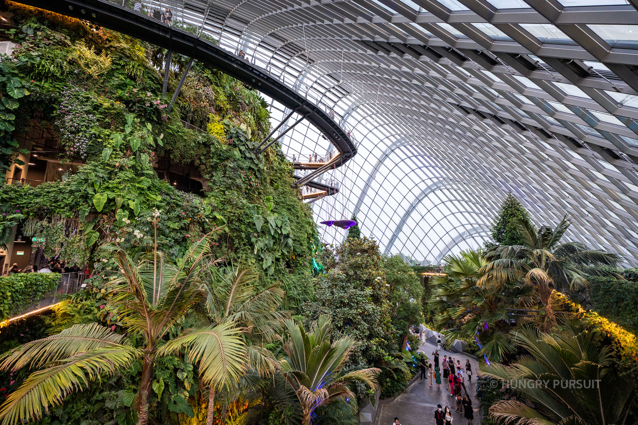 nside the Cloud Forest at Gardens by the Bay, Singapore Avatar Singapore Itinerary