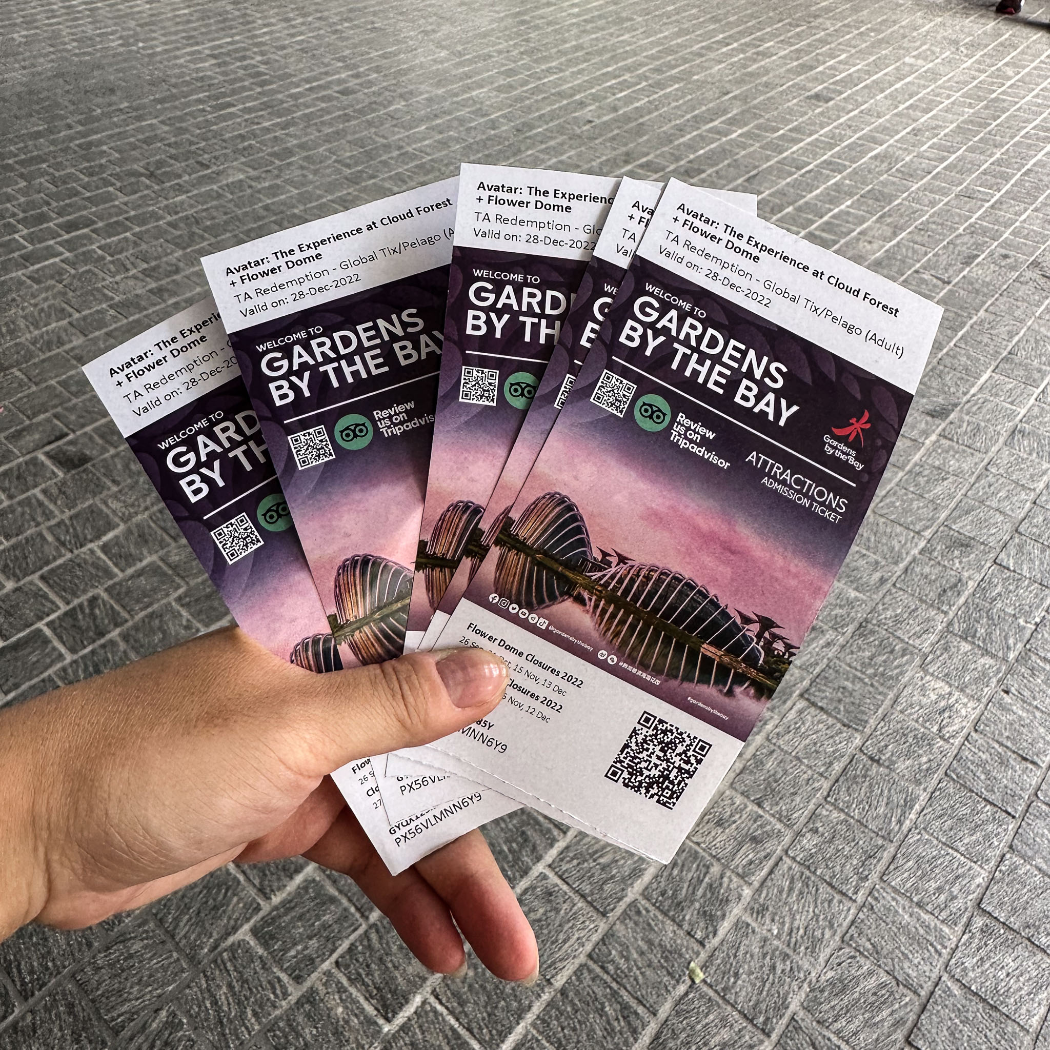 Tickets for Gardens By the Bay