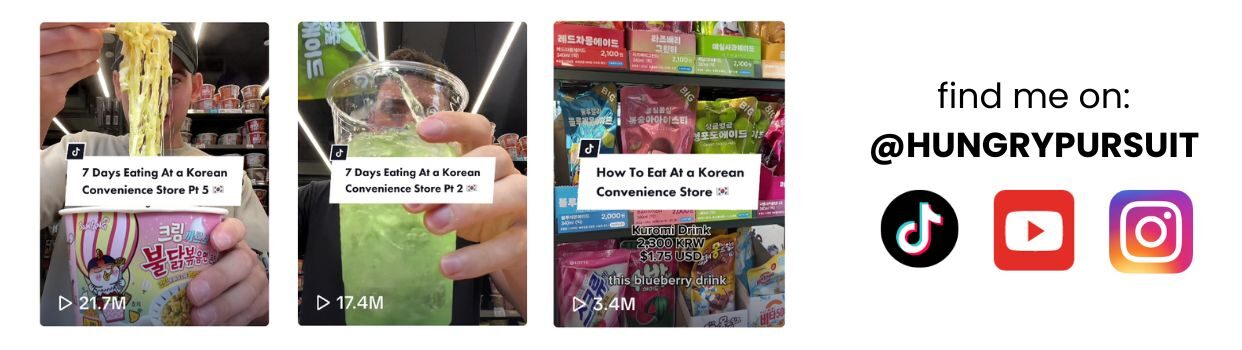 korean convenience store viral videos