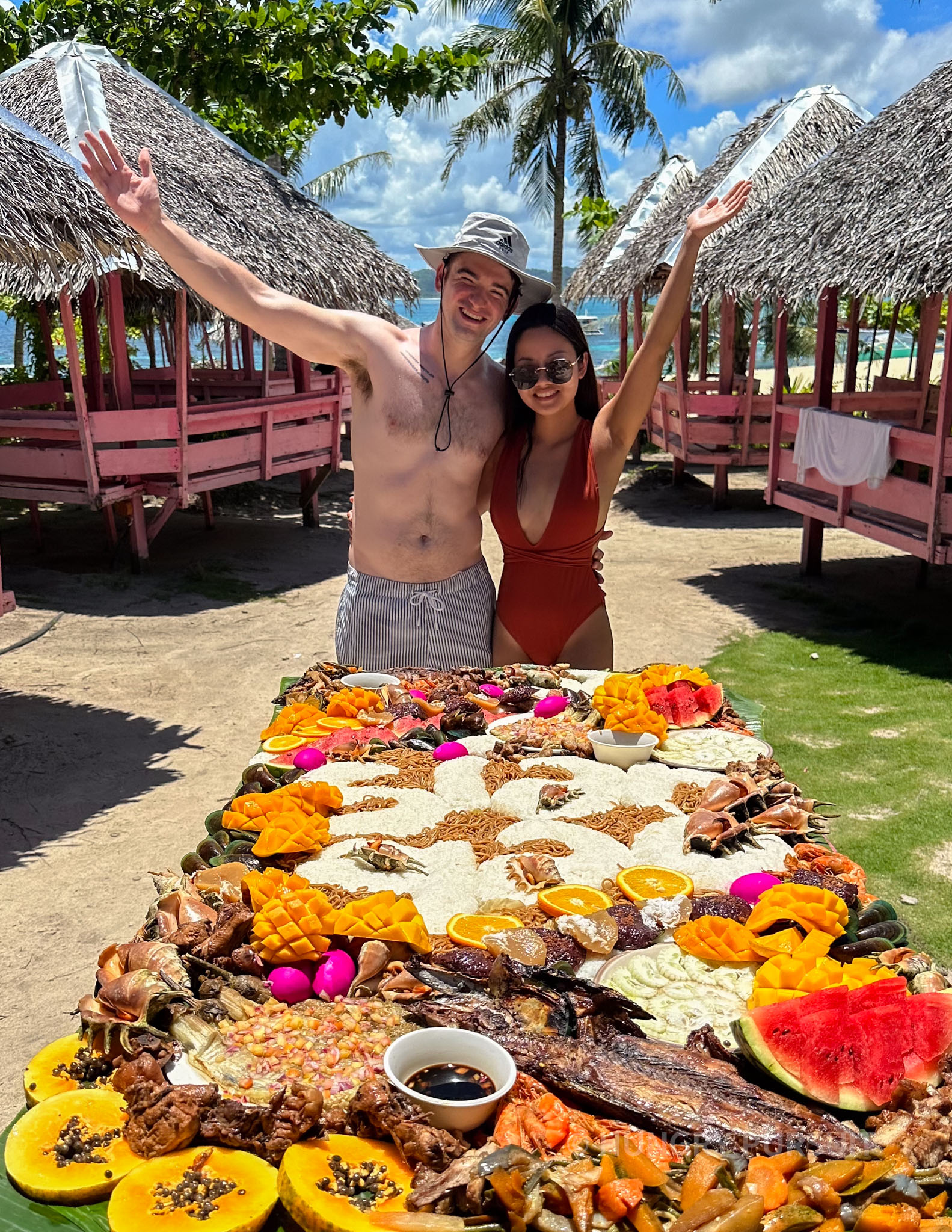 Siargao's Best Tours Boodle Fight