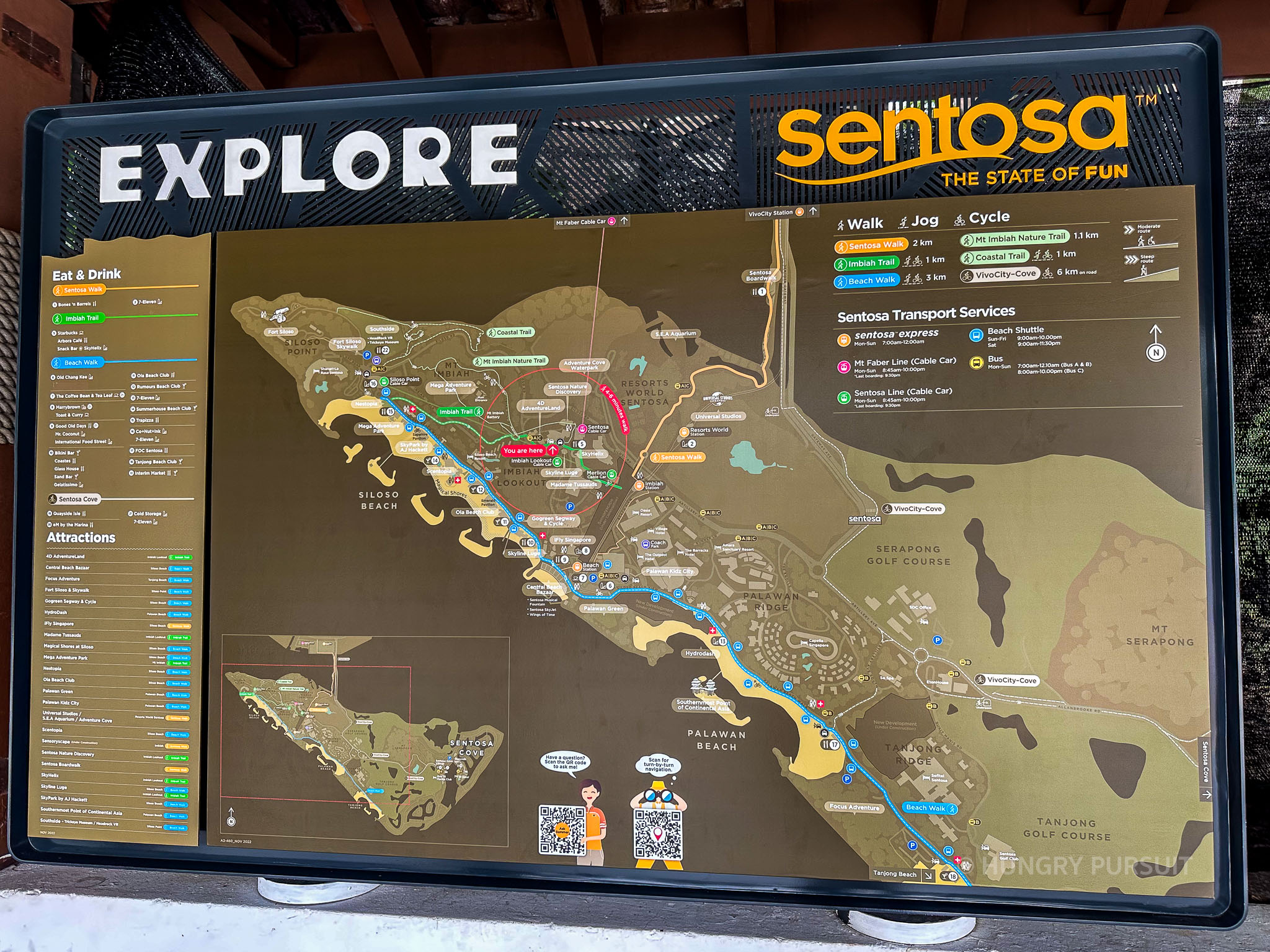 Sentosa Island Map Singapore Best Things To Do