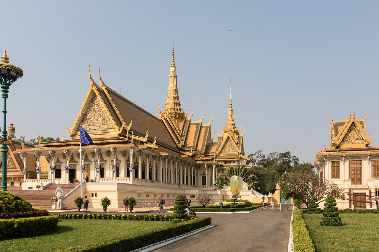 phnom penh, royal palace, cambodia