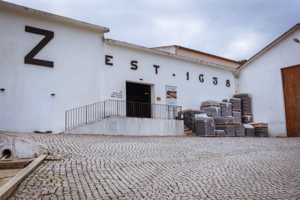 best douro valley wine tour; exterior of a winery