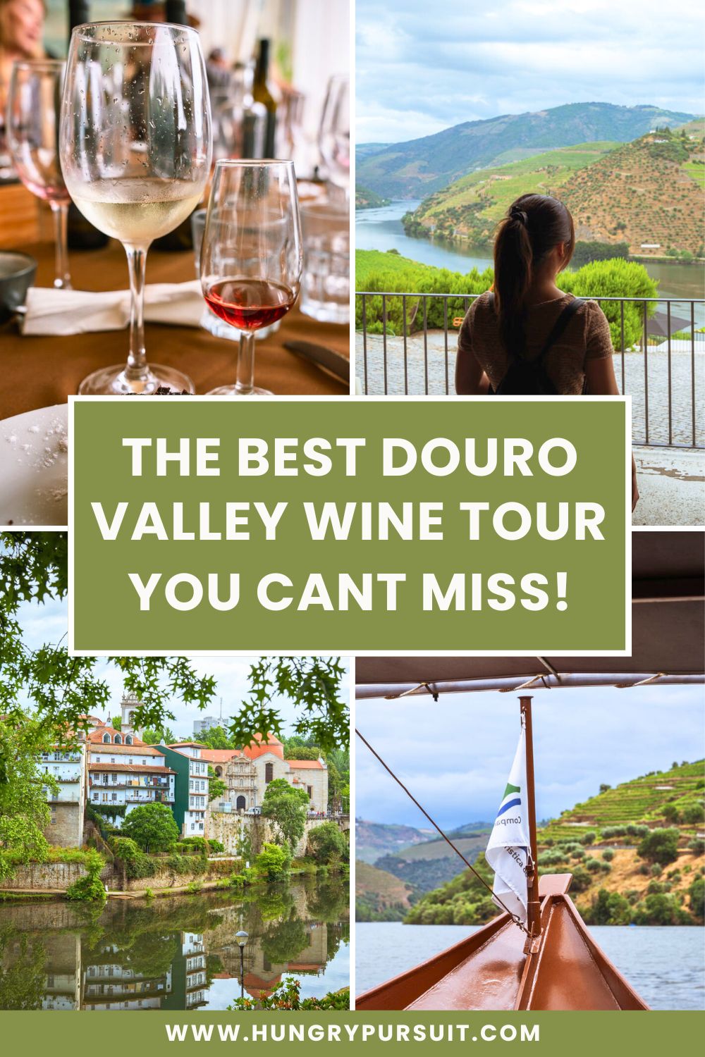 a collage of photos from the best douro valley wine tour