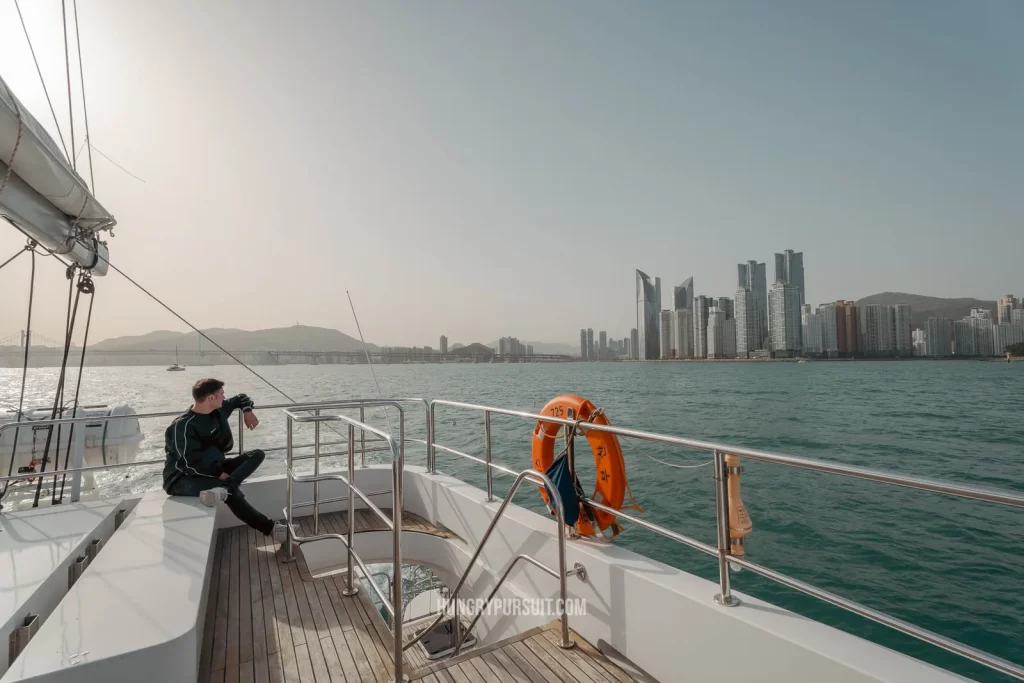 Busan itinerary diamond bay yacht cruise korea things to do 081