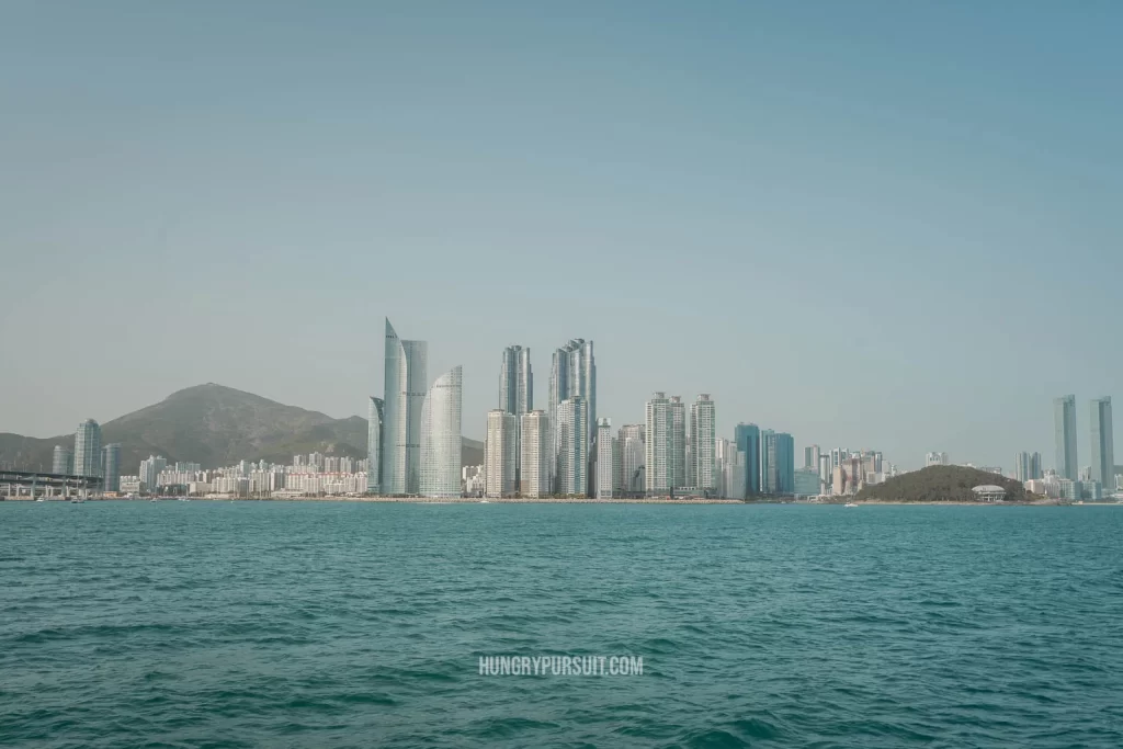 Marine city busan yacht tour by boat