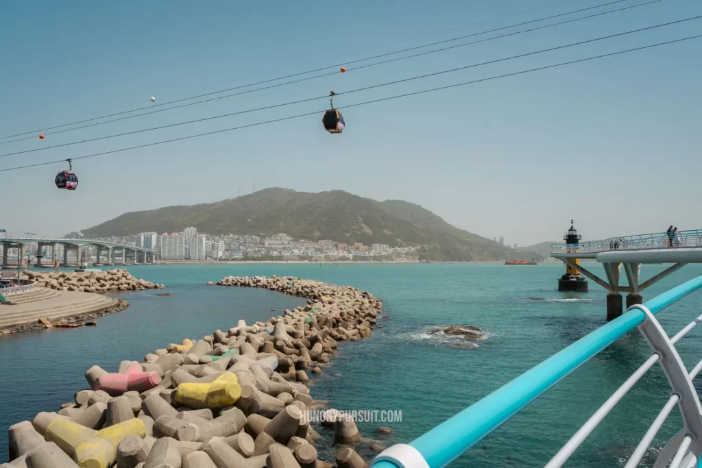 Busan itinerary songdo beach air cruise