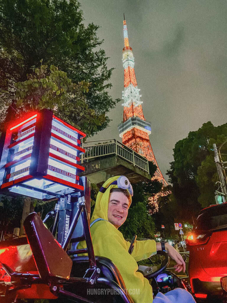 Go Kart Tokyo Tower GO Karting