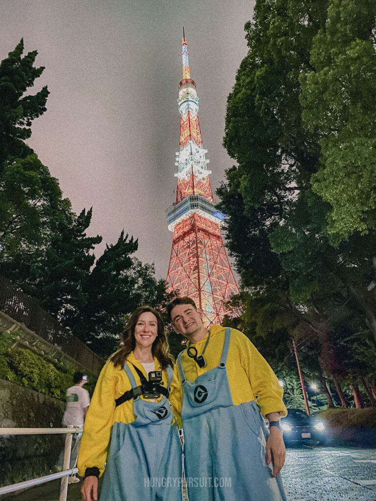 Tokyo Tower go karting