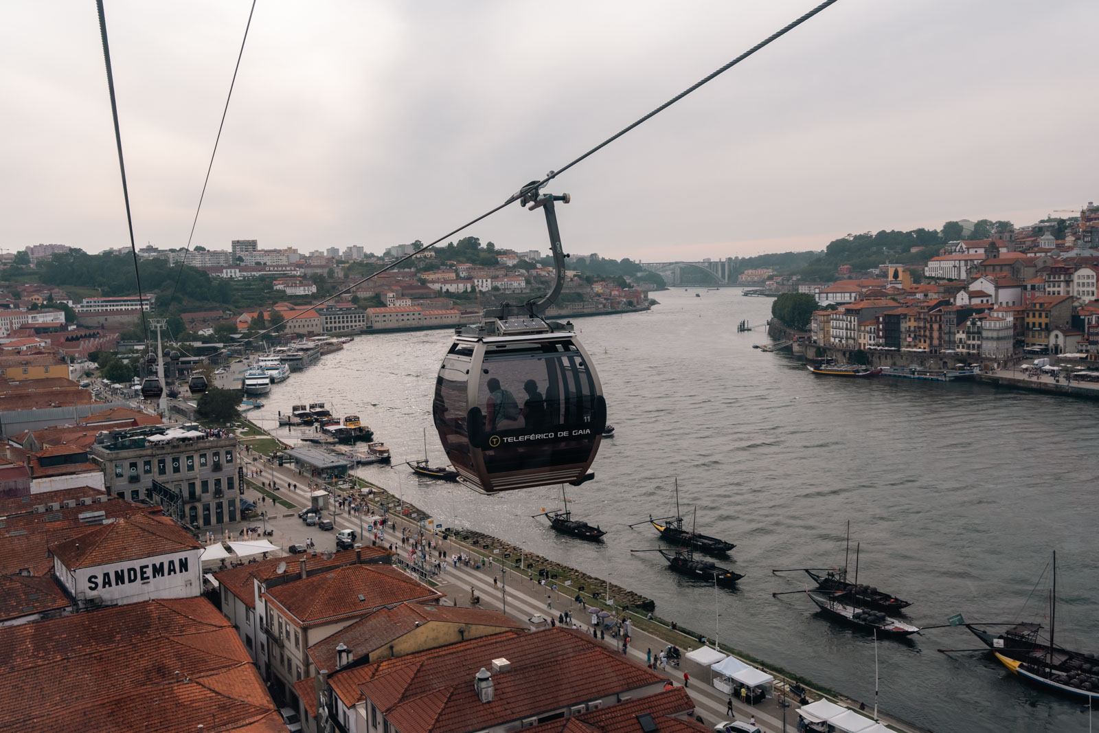 Porto Funicular views of Luis Bridge 3