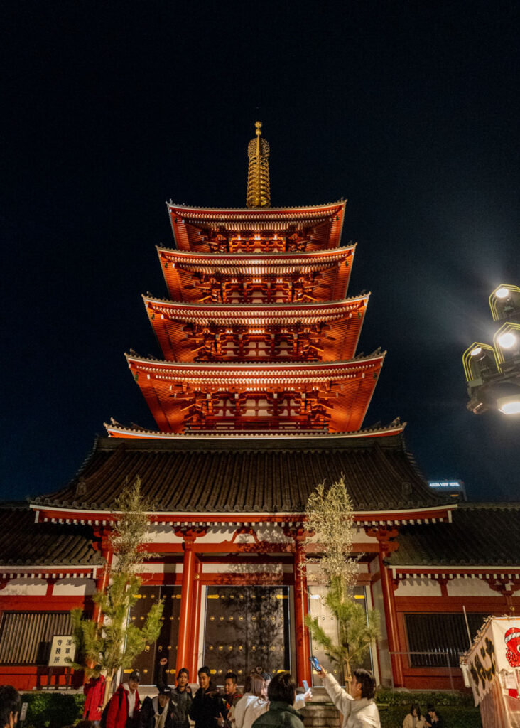 Sensoji At night Best Photo Spots in Tokyo