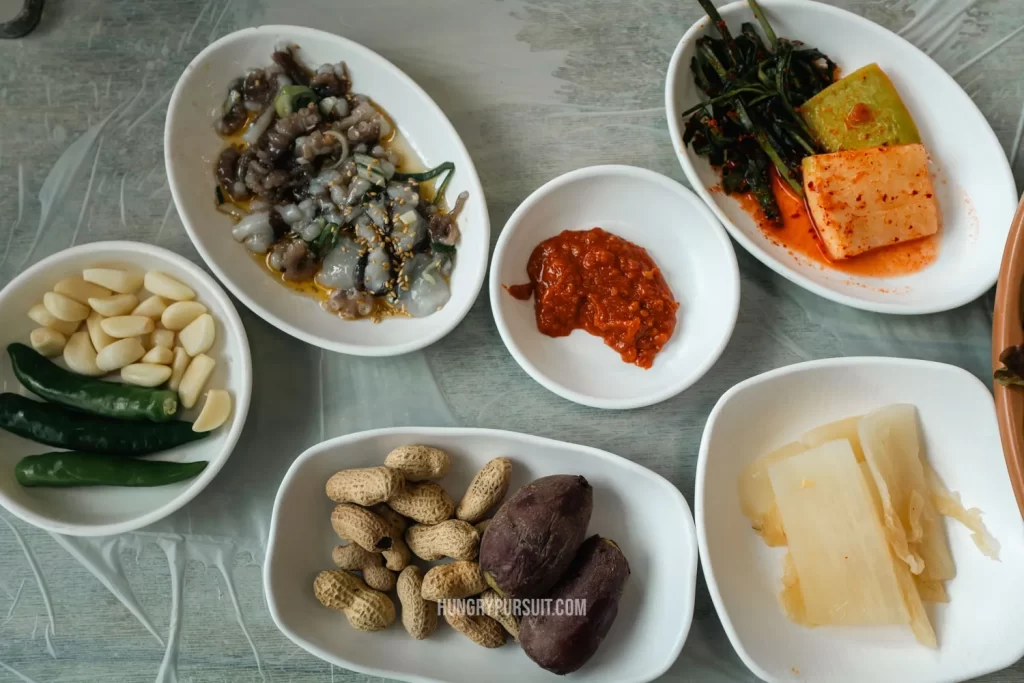 Food on the table busan itinerary jagalchi market